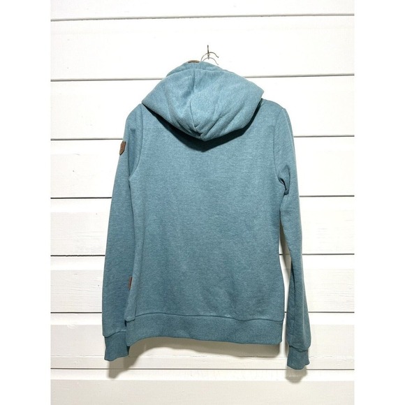 NWOT Wanakome Women's Artemis Cowl Neck Hoodie Artemis Mallard Small RARE Teal - Picture 8 of 15